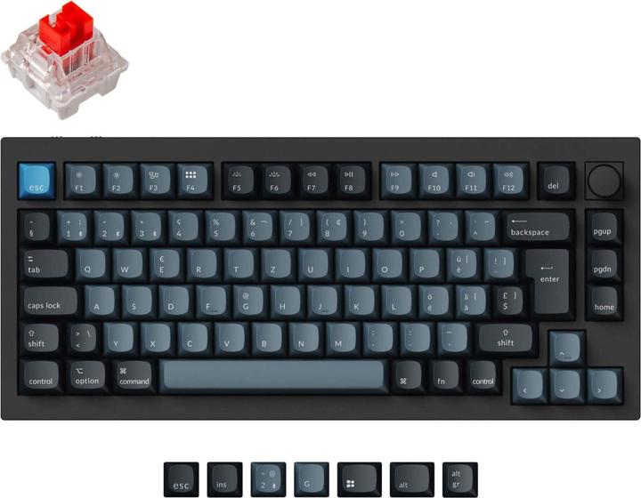 Image du produit Keychron Q1 Pro (CH, Filaire, Sans fil)