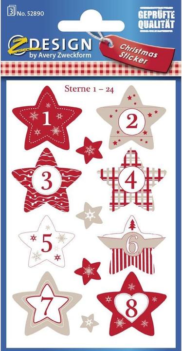 Produktbild Z-Design Weihnachtssticker
