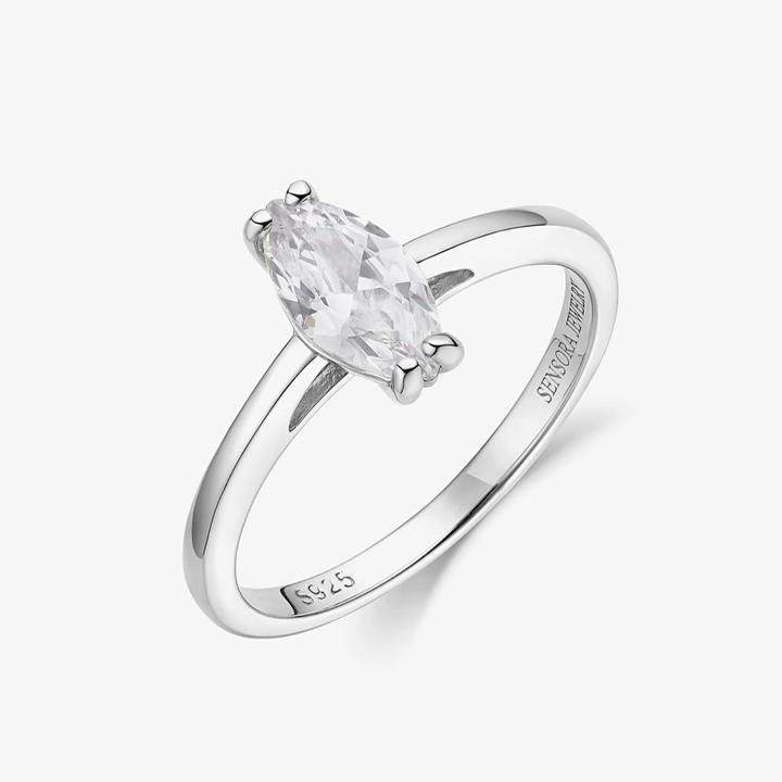 Sensora Jewelry Marble Ring (56, 925 Silber)