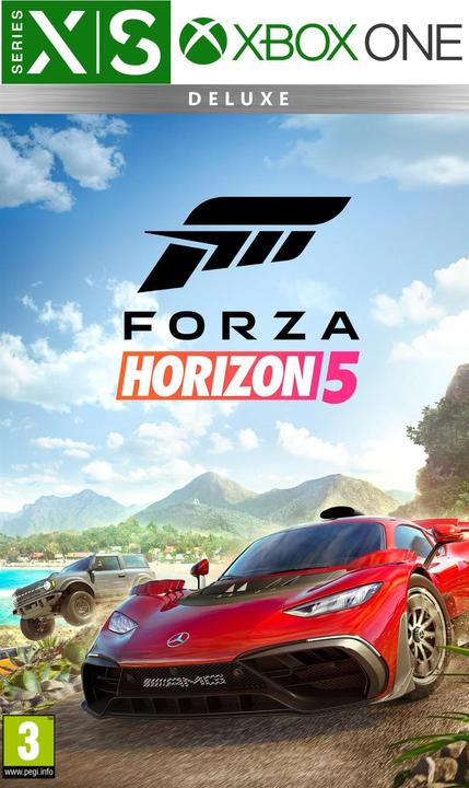 Actual product image Microsoft Forza Horizon 5: Deluxe Edition (Xbox Series S, Xbox One S, Xbox One X, Xbox Series X)