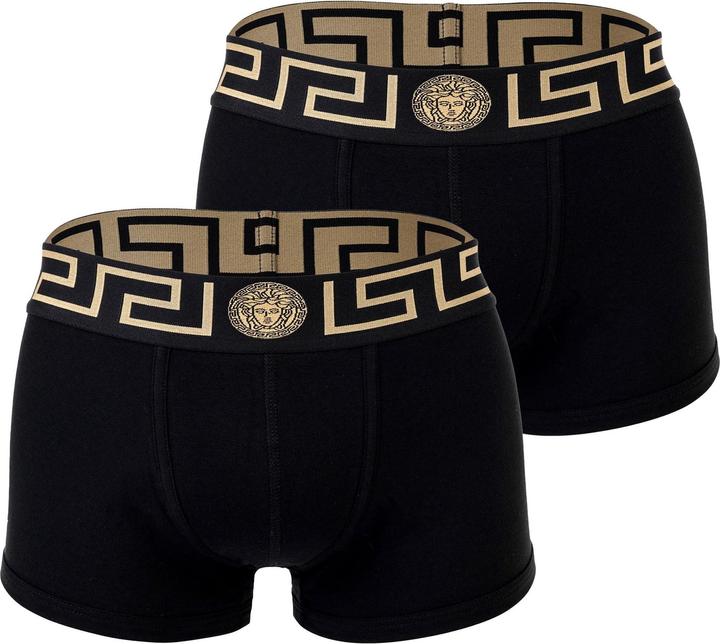 Produktbild Versace Bi-Pack Trunk Jersey Topeka Bi-Stretch Cotton Organic New Logo (3XL, 2er Pack)