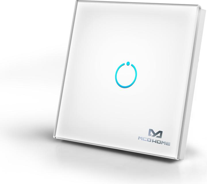Actual product image MCO Home Glass wall switch (1 button)
