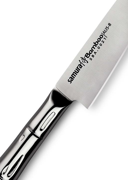 Image du produit Samura BAMBOO Universal Kitchen Utility knife 5"/ 125mm made of AUS 8 Japanese steel 59 HRC (12.50 cm)