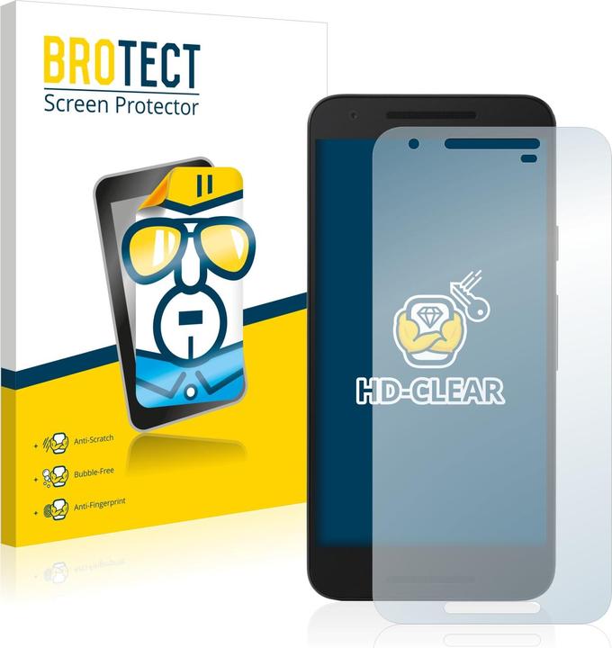 Image du produit BROTECT Protection Clair (2 pièce(s), LG Nexus 5X)