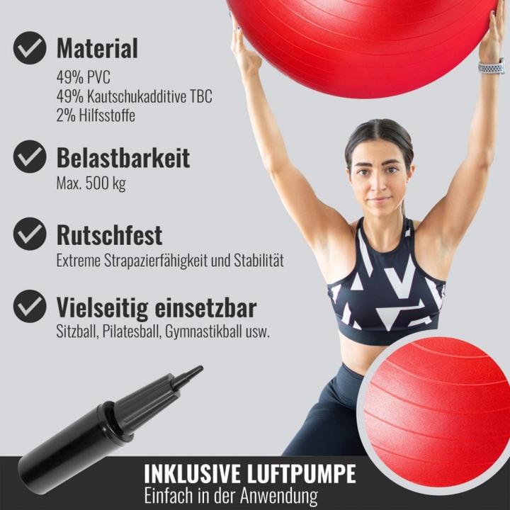 Image du produit Gorilla Sports Gymnastikball (55 cm)