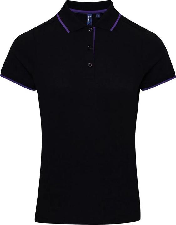 Immagine prodotto Premier Coolchecker Maglietta Polo Contrasto Donna (M)