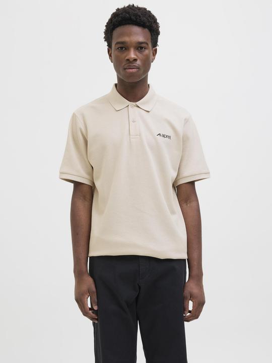 Actual product image Aprel Einfarbig Polokragen Poloshirt Poloshirt (XL)