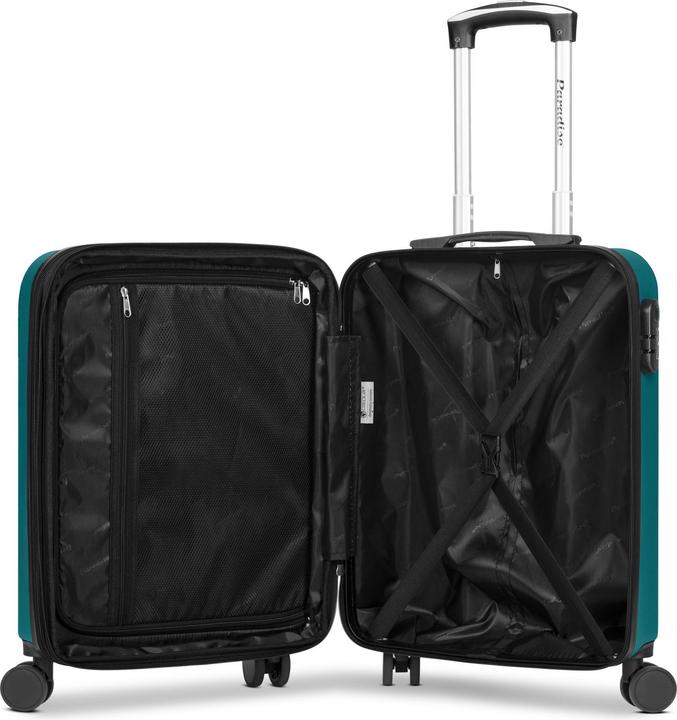 Actual product image Check.In Paradise 2.0 4 Rollen Kabinentrolley S 58 cm mit Dehnfalte (47 l, Hand luggage (up to 50 litres))
