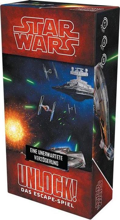 Produktbild Asmodée SCOD0059 - Unlock! Star Wars-Unerwartete Verzögerung, Einzelszenario (DE-Ausgabe) (Deutsch)