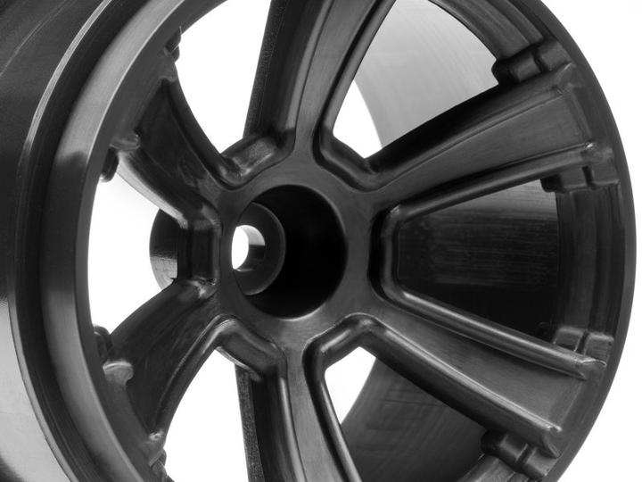 Immagine prodotto HPI 6-Shot MT Rim nero 2pcs
