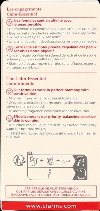 Actual product image Clarins Calm-Essentiel Restructuring Face Oil (30 ml, Face oil)