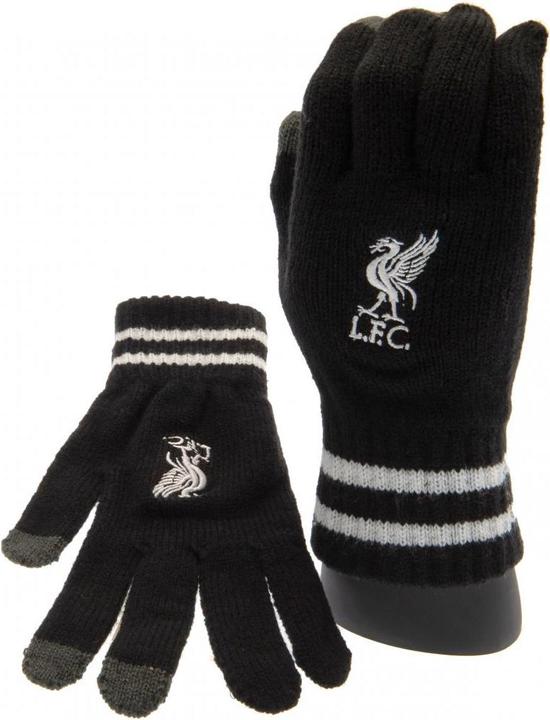 Actual product image Score Draw Crest Touchscreen Gloves Jersey Fabric (One size)