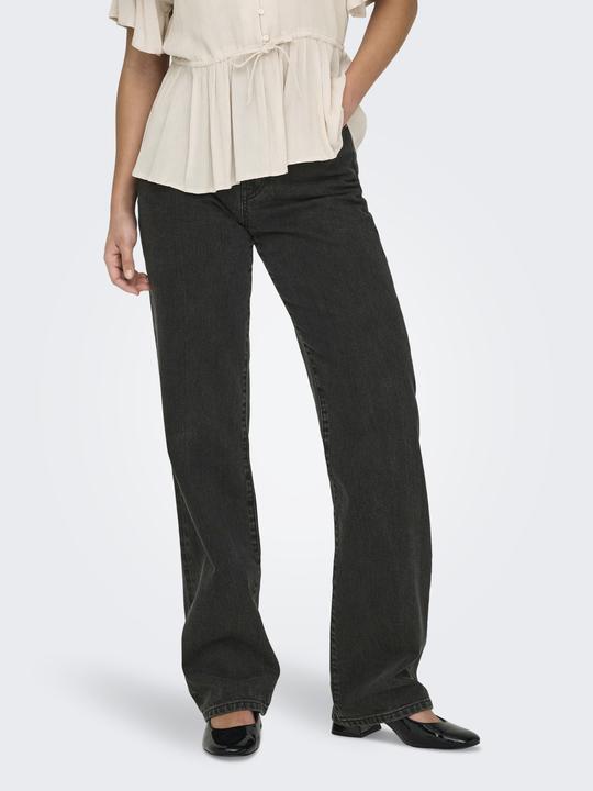 Produktbild Only ONLSILJE Hohe Taille Gerade geschnitten Jeans Straight-Fit jeans (W32/L34)
