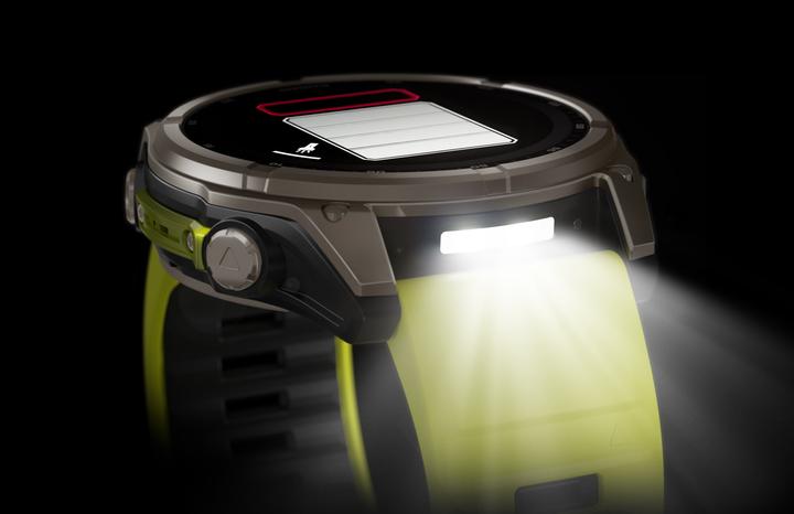 Actual product image Garmin Fenix 8 Solar Sapphire Titanium (51 mm)