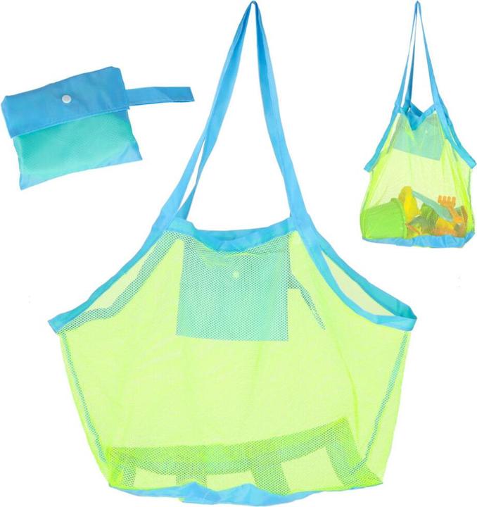 Actual product image Ikonka Beach net bag shopping toy large XXL