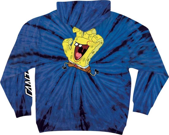Santa Cruz Sponge Bob Hand Spider Hoody