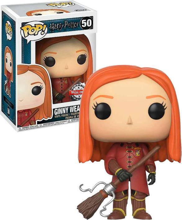 Actual product image Funko POP! Harry Potter - Ginny Weasley (Quidditch) Edition Limitée