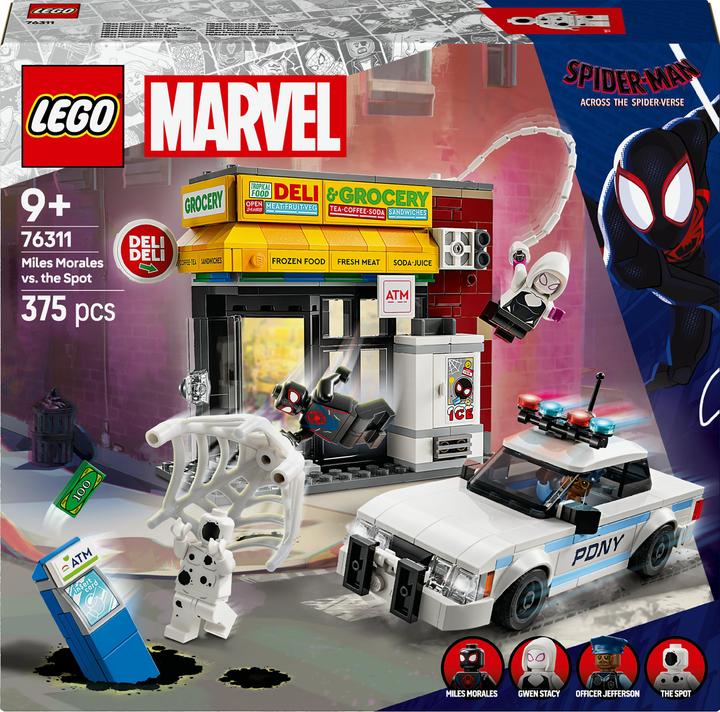 Produktbild LEGO Spider-Verse: Miles Morales vs. Spot (76311, LEGO Marvel)