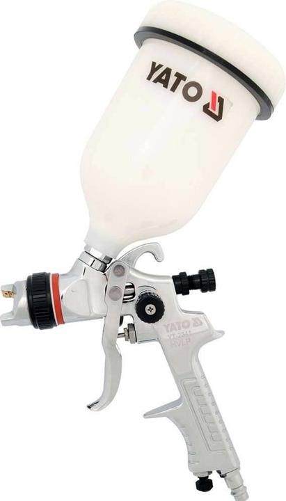Actual product image Yato spray gun with upper tank HVLP 1.5 mm