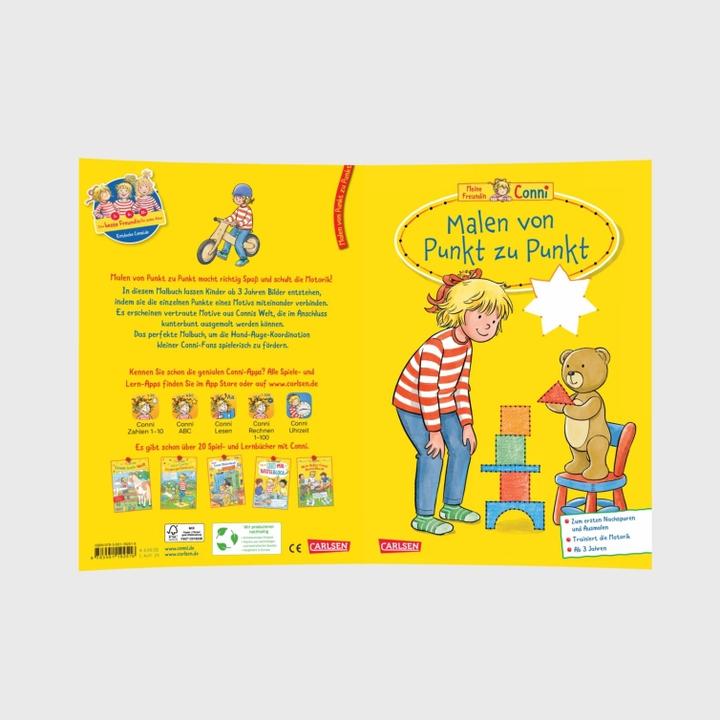 Produktbild Conni Gelbe Reihe (Beschäftigungsbuch): Malen von Punkt zu Punkt