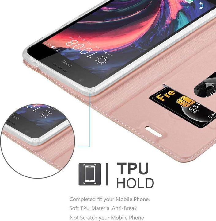 Image du produit Cadorabo Book Classy Style Cover (HTC Desire 10 Style de vie, HTC Desire 825)