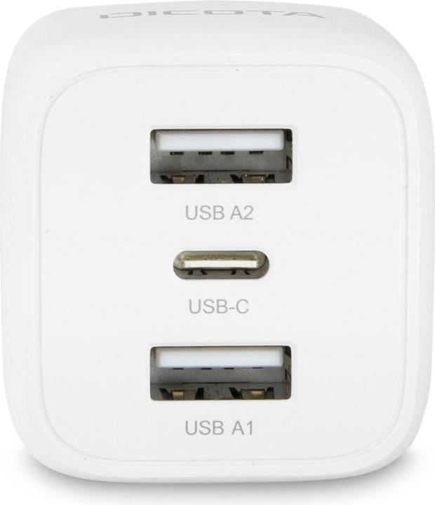 Immagine prodotto Dicota Caricabatterie da parete GaN a 3 porte (32W) UE nero (32 W)