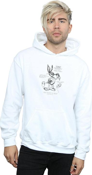 Produktbild Looney Tunes Bugs Bunny Drawing Instruction Kapuzenpullover (4XL)