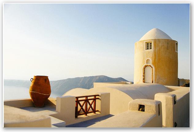 Produktbild Trenddeko Mediterrane Aussicht (30 x 20 cm)
