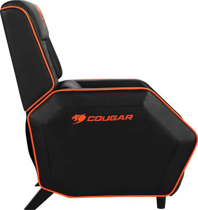 Image du produit Cougar Gaming Sofa Ranger, Fauteuil de jeu, 160 kg, Siège à ceinture rembourrée, Universel, Noir, Polyvi