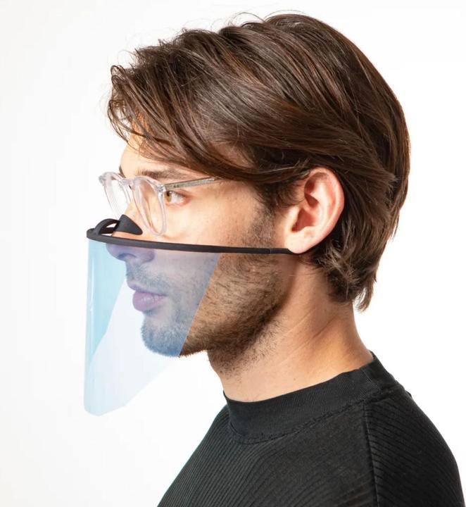 Actual product image Norona Transparent protective mask for your mouth and nose area (1 x)