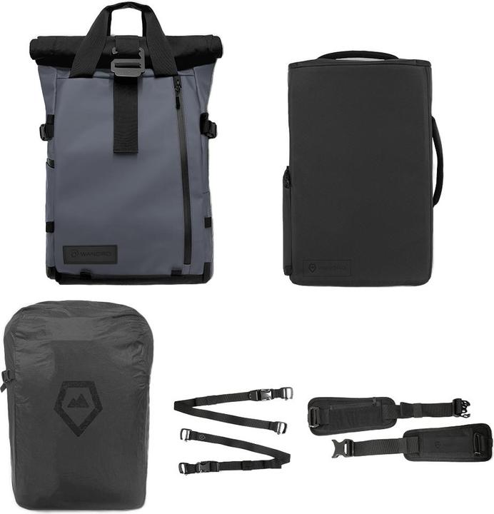 Wandrd THE PRVKE 21 Liter Blue Pro Photography Bundle SALE (Kamera Schultertasche, 21 l)
