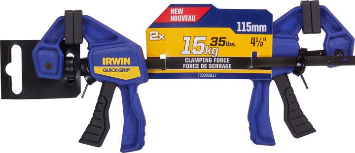 Productafbeelding Irwin Quick-Grip - Microklemmen 4in T53006el7 - Q/G53006 (115 mm)