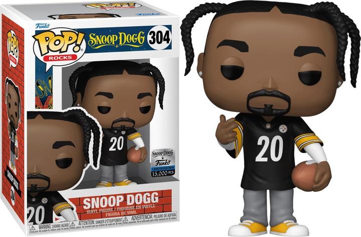 Produktbild Funko POP! Snoop Dogg - Snoop Dogg in Steelers Jersey Dogg House 15000 Pièces