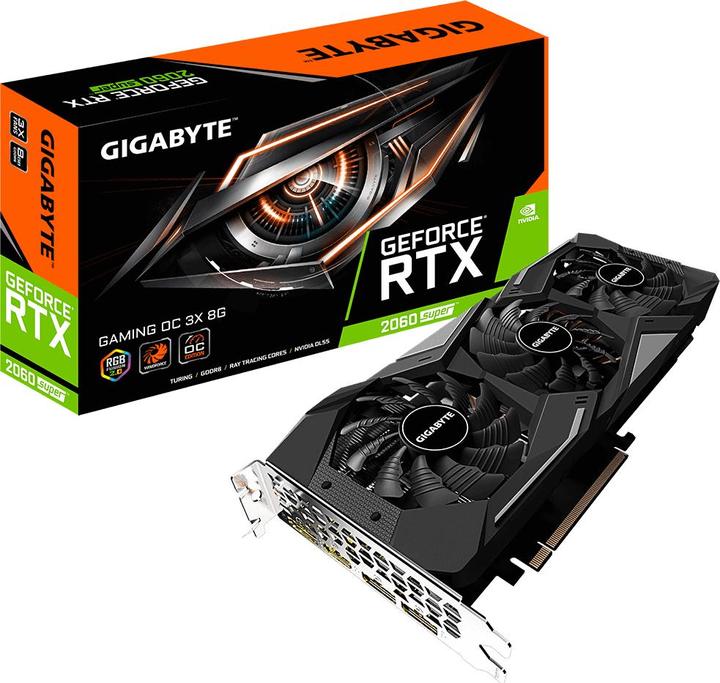 Immagine prodotto Gigabyte RTX 2060 Super Gaming OC (8 GB)