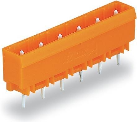 Image du produit Wago Connecteur mâle (standard) Nombre total de pôles 6 231-766/001-000 Pas : 7.62 mm 100 pcs