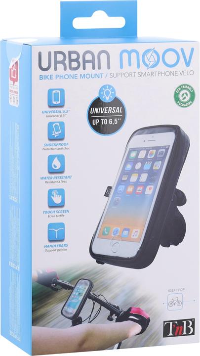 Image du produit T'nB URBAN MOOV Support pour téléphone, noir