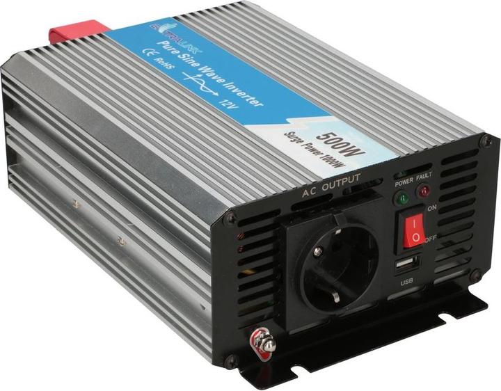 Immagine prodotto Extralink CONVERTITORE DI TENSIONE PER AUTO -,, PURE SINUS OPIP-500W adattatore/invertitore di corrente per