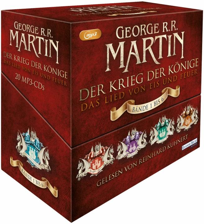 Actual product image The war of kings (George R.R. Martin, Reinhard Kuhnert, Andreas Helweg, German)