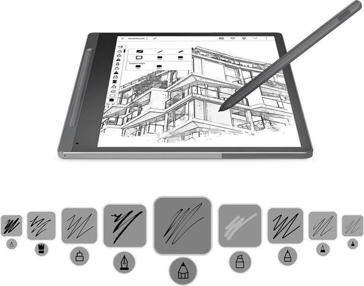 Image du produit Lenovo Smart Paper (10.30", 64 Go, Storm Grey)