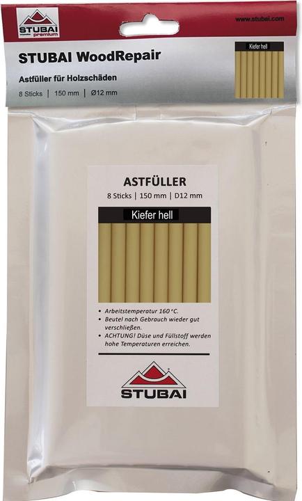 Produktbild Stubai WoodRepair Kompakt Beutel, Kiefer hell, 8 Sticks