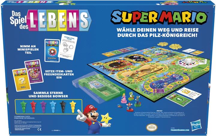 Immagine prodotto Hasbro Gaming Das Spiel des Lebens - Super Mario (Tedesco)