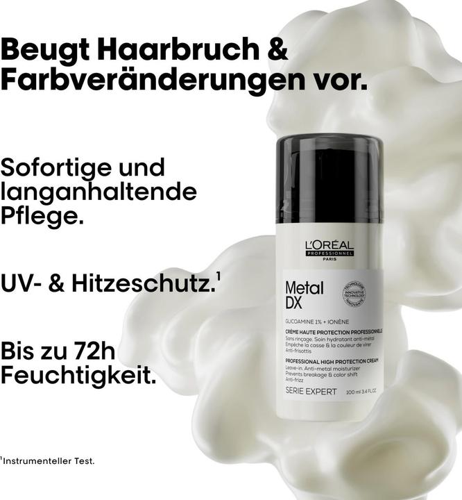 Image du produit L'Oréal Professionnel Crème haute protection Metal DX (Pâte capillaire, 100 ml)
