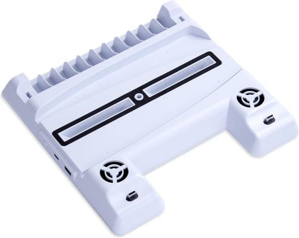 Actual product image Dobe Multifunctional cooler stand incl. charging dock (PS5)