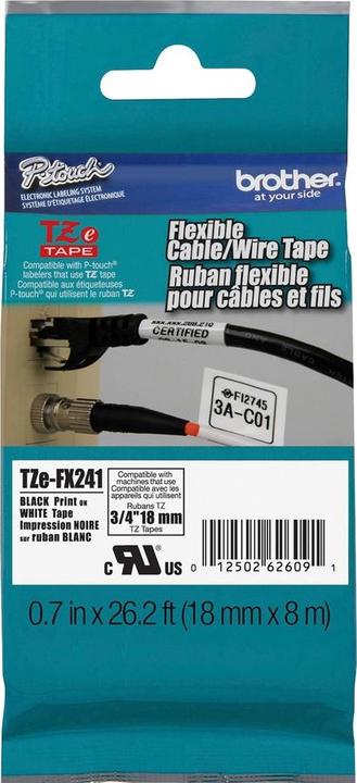 Produktbild Brother Tze-Fx241 (1.80 cm, Schwarz)