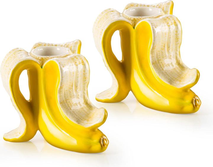 Actual product image Lund-Stougaard Banana Romance (7 x 7 x 8.5 cm)