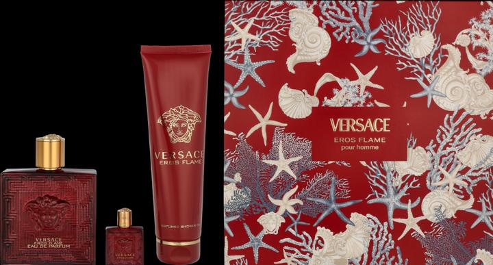 Actual product image Versace Geschenkset Eros Flame pour Homme Set /100ml /5ml (Facial care set)