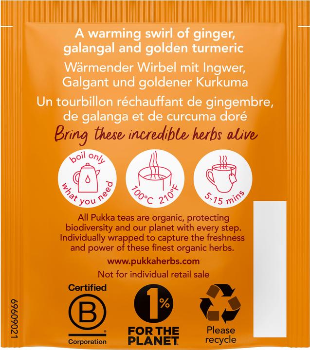 Immagine prodotto Pukka Tè a tre dosi (36 g)