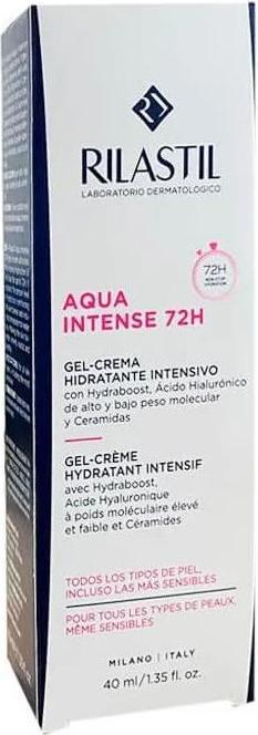 Actual product image Rilastil Aqua Intense 72h Gel Intensive Moisturiser 40ml (40 ml)
