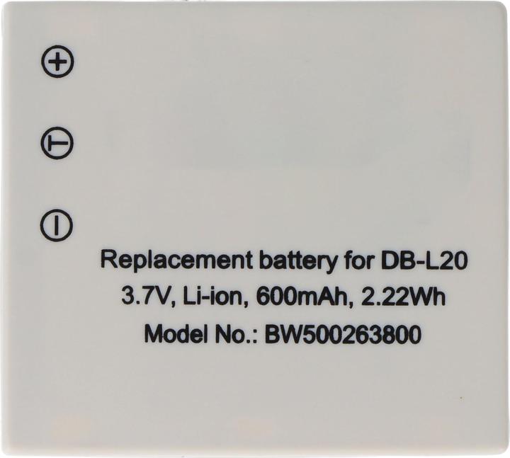 Image du produit Sanyo Akku DB-L20, Xacti DMX-C1 (Batterie de l'appareil photo)