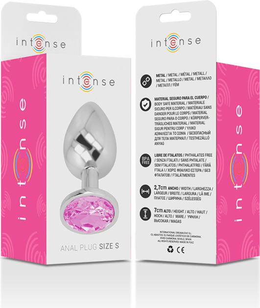 Immagine prodotto Intense Plug Anale In Metallo Rosa Taglia S